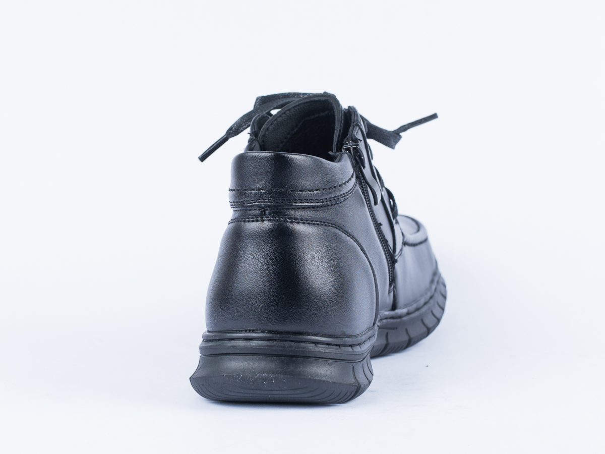 Ботинки муж. Nasite 2M 102-6C шнурок (40-45) черный
