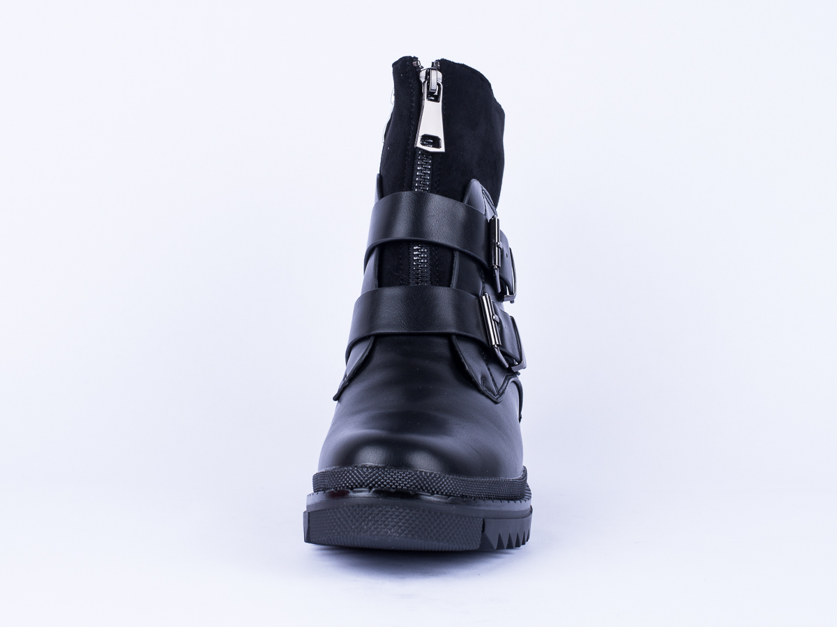 Ботинки жен. Purlina SL9202-1 (36-41) черный