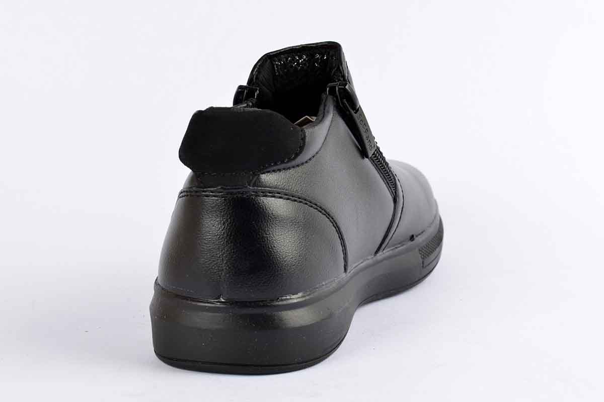 Ботинки дет. мал. Soprano RC808 молния (31-36) черный