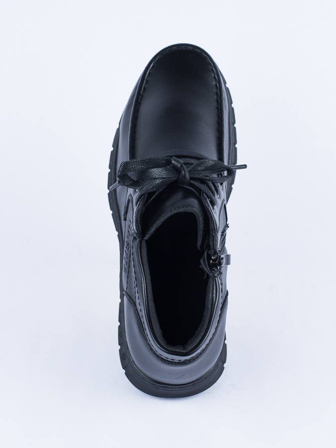 Ботинки муж. Nasite 2M 102-6C шнурок (40-45) черный