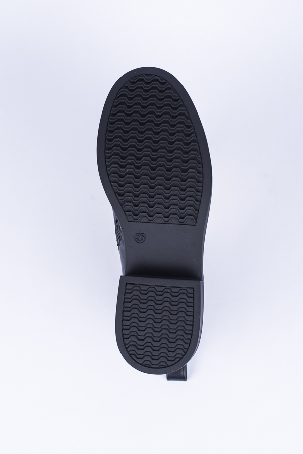 Ботинки жен. Purlina XL80-1 молния (36-41) черный