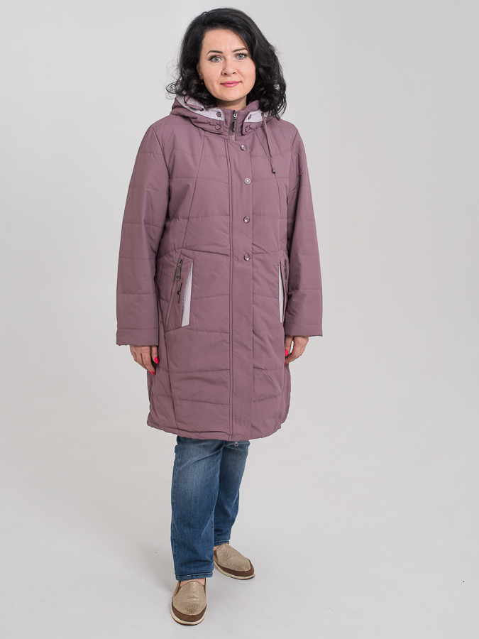 Куртка демис. жен. Феникс Н-6583 48-58 розовый