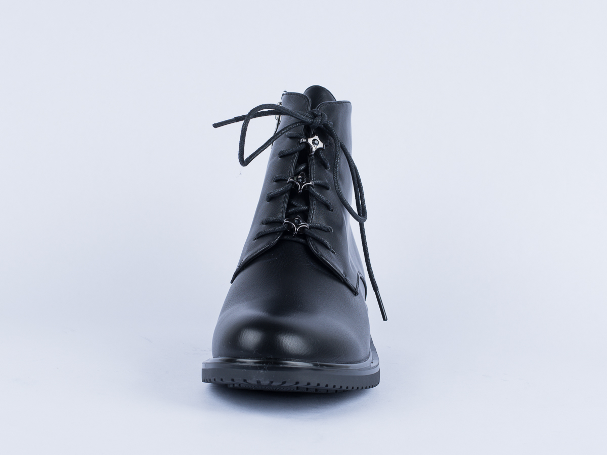 Ботинки жен. Purlina XL770-1 шнурок (36-41) черный