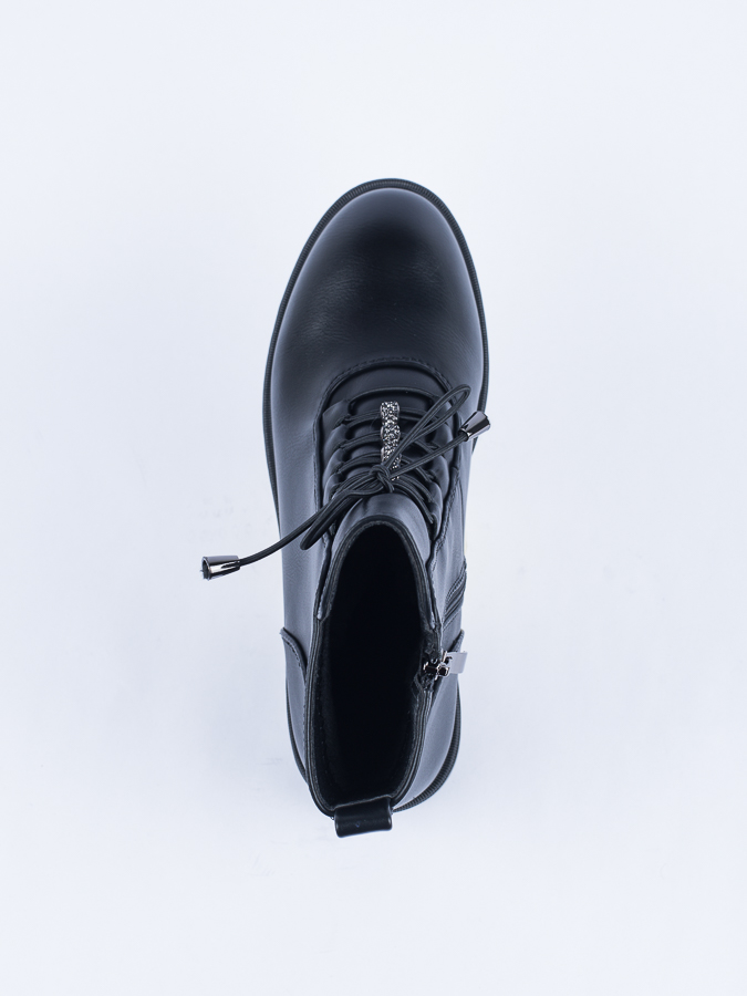 Ботинки жен. Purlina XL501-1 шнурок (36-41) черный