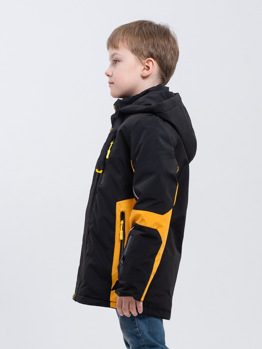 Куртка подр. мал. DontForget 9852 (134-158) черный