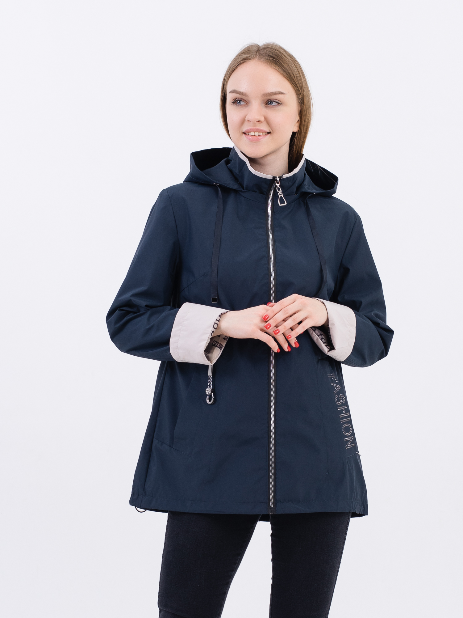 Ветровка жен. Lifikirry 8113 48-58 синий