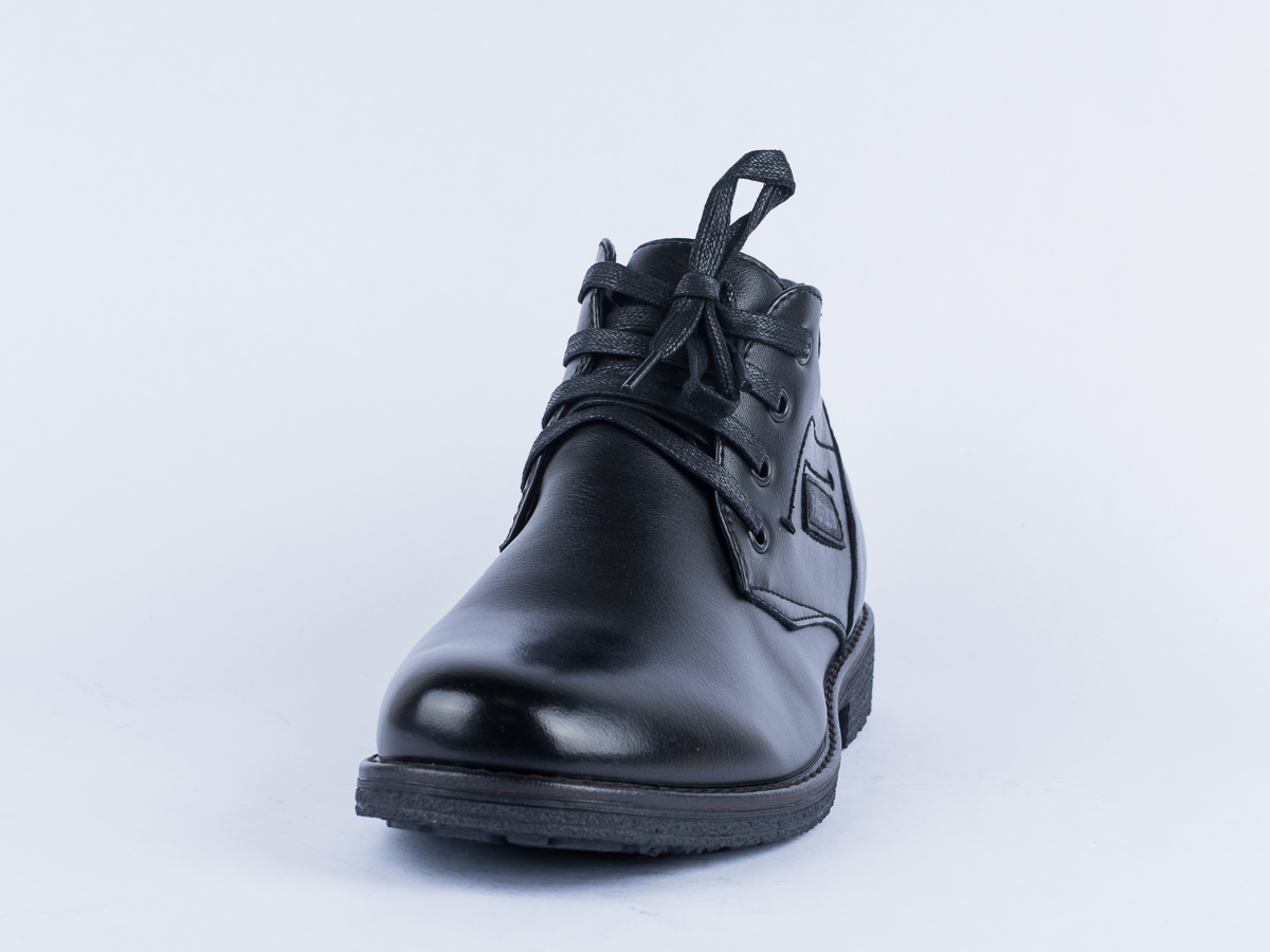 Ботинки муж. Nasite 2M 108-6C шнурок (40-45) черный