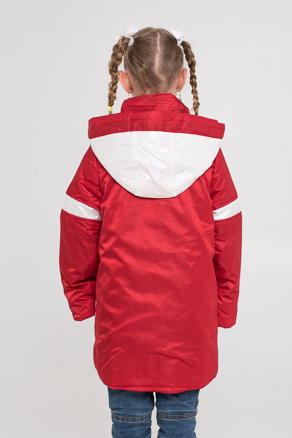 Куртка дет. дев. DontForget G2050 (122-146) красный