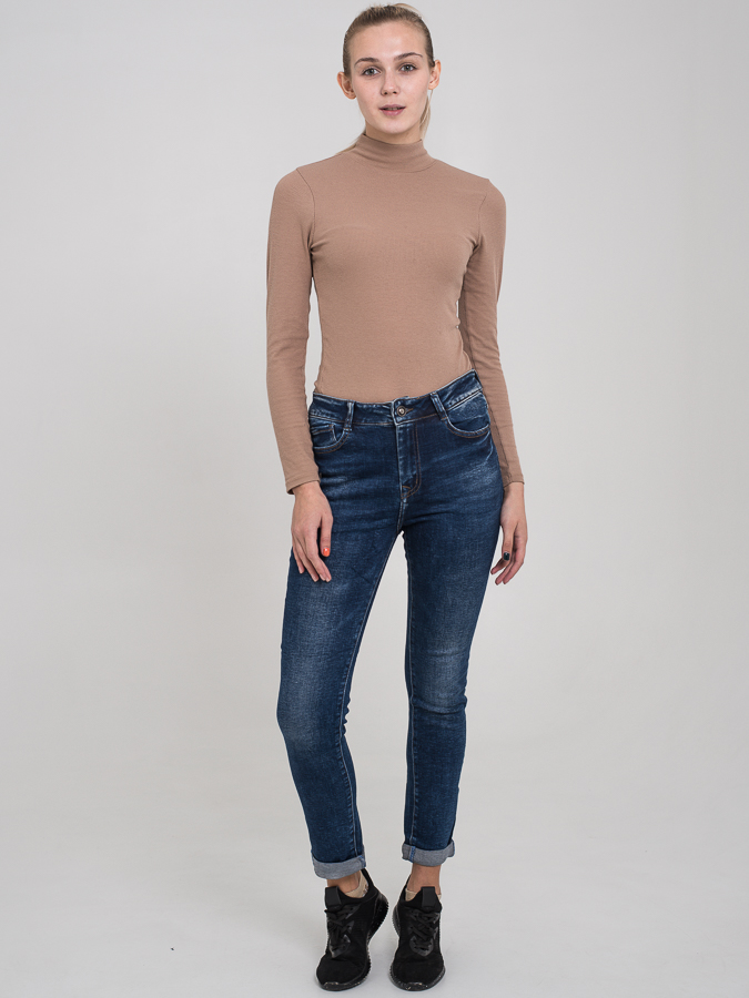 Джинсы жен. Mersh 2162 (25-30) синий