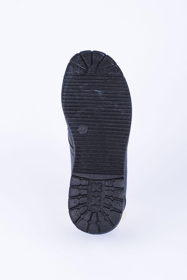 Туфли жен. Aowei 6853-1 резинка (37-42) черный