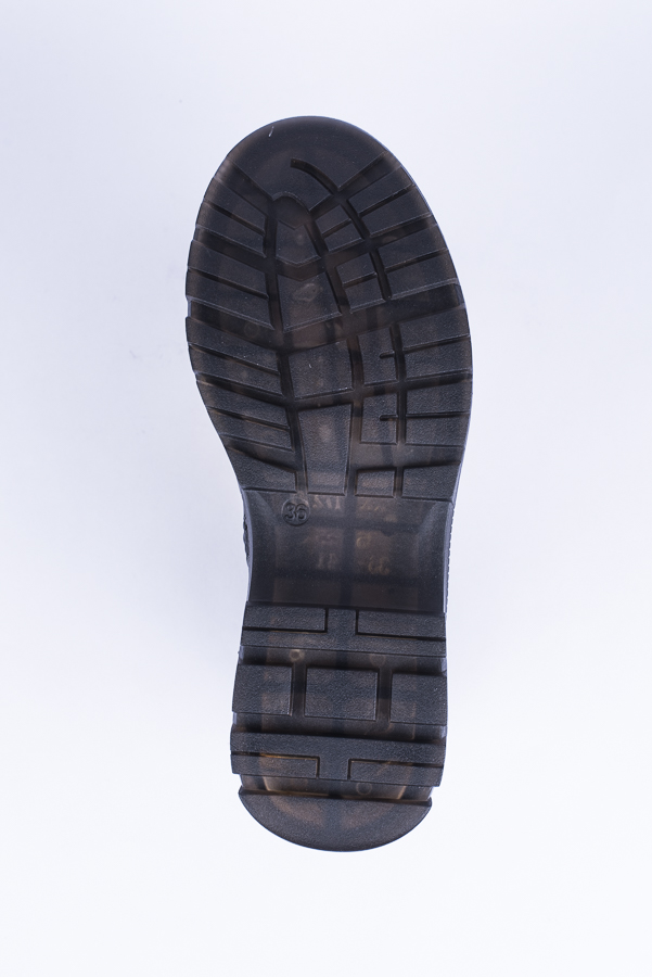 Ботинки жен. Purlina JZ270-1 молния (36-41) черный