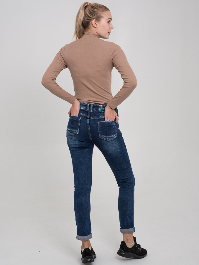 Джинсы жен. Mersh 2162 (25-30) синий