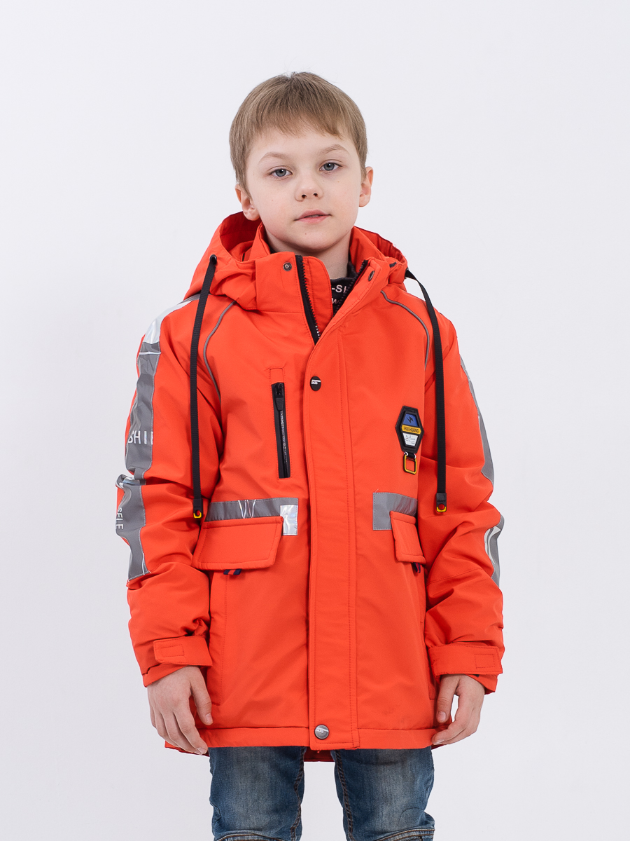 Куртка подр. мал. DontForget YY-1 (140-164) красный