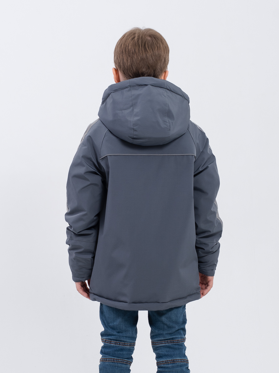 Куртка подр. мал. DontForget YY-1 (140-164) серый